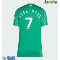 Newcastle United Joelinton #7 Gostujuci Dres za Ženska 2025-26 Kratak Rukav